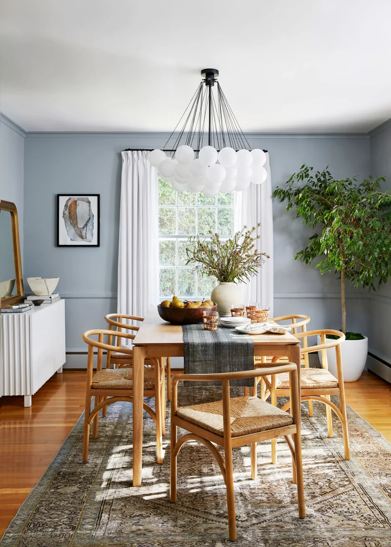 49 Dining Room Design Ideas to Transform Your Space 32 Paint the Walls Blue