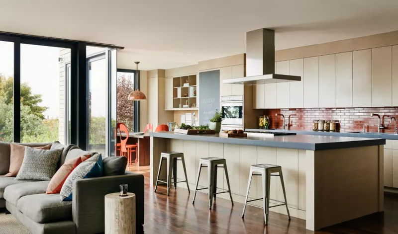 28 Red Kitchen Ideas That'll Transform Your Cooking Space 10 Pair Beige With Brick Red