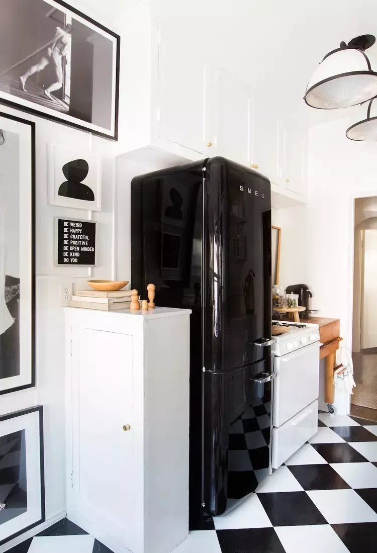 54 Kitchen Decor Ideas Across Multiple Styles to Make Yours 25 Pair Black and White