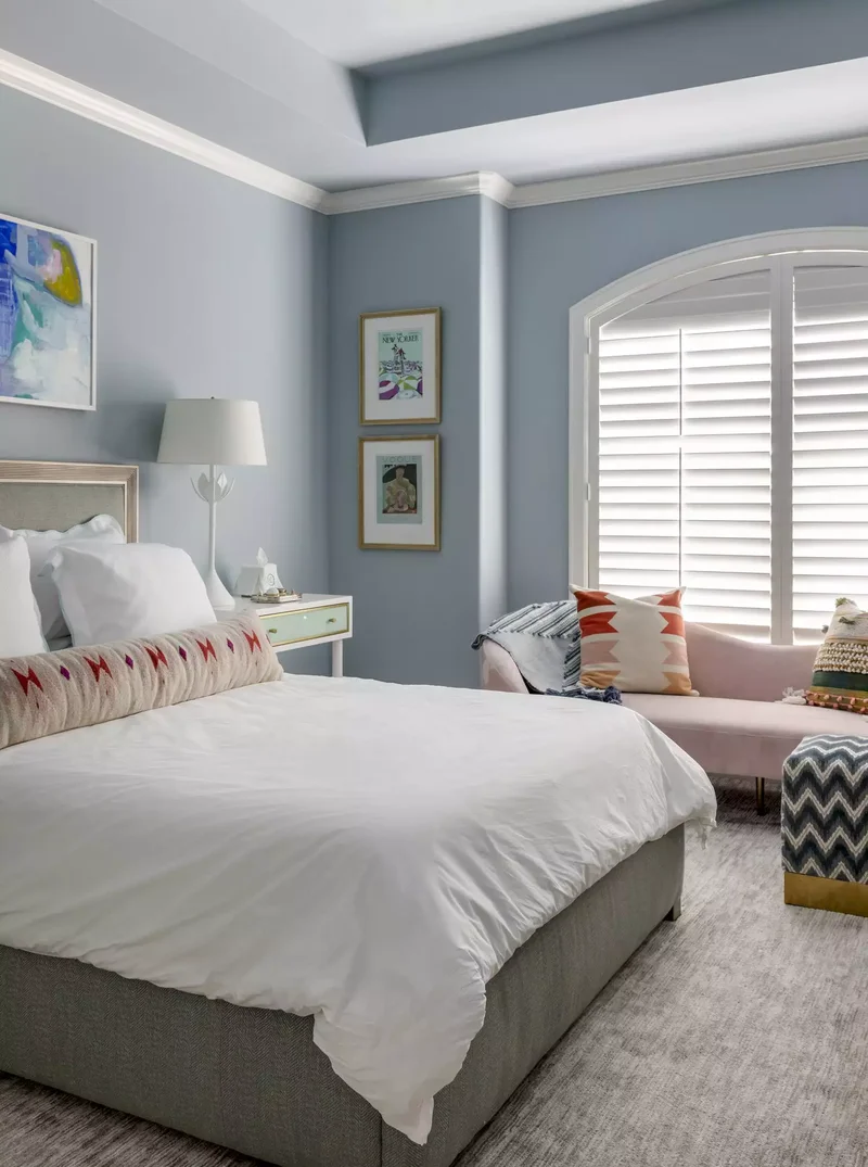 22 Bold and Playful Paint Ideas for Your Kids' Bedroom 16 Pair Pink and Blue