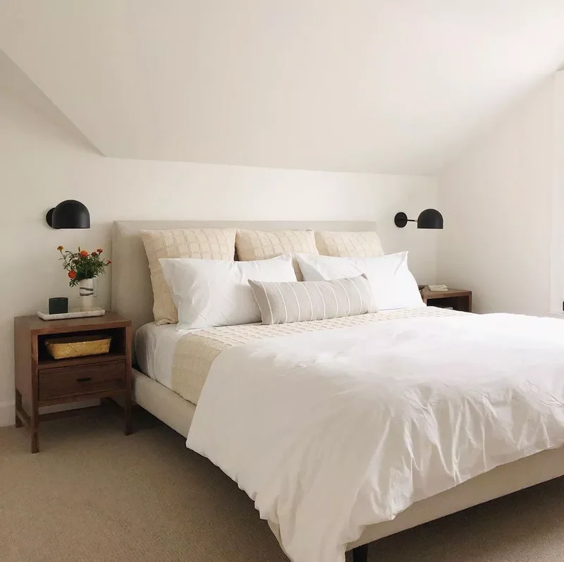 Pair White and Wood Tones