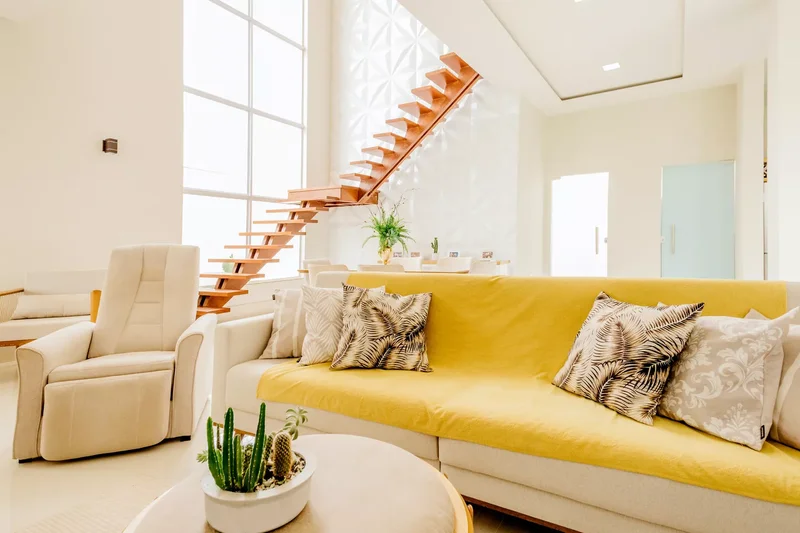 20 Yellow Living Room Ideas That Brighten Any Home 7 Pair White and Yellow