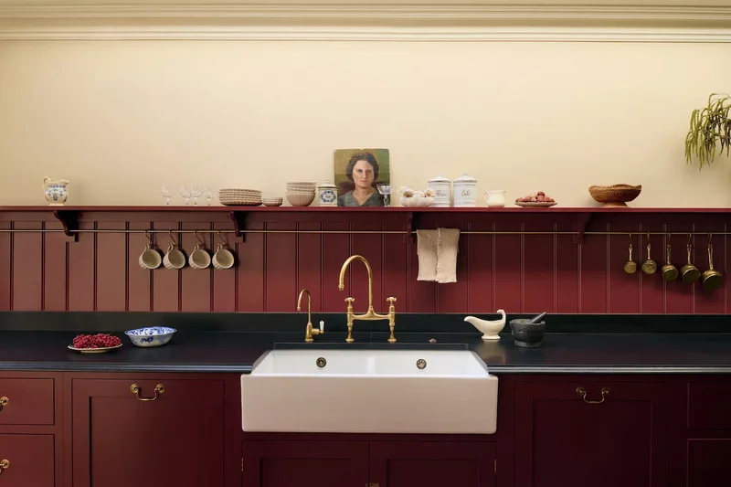 28 Red Kitchen Ideas That'll Transform Your Cooking Space 15 Pair With Black Granite