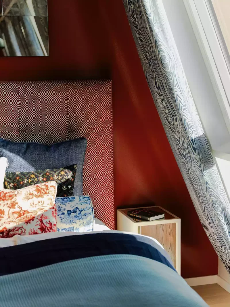 Pair With Patterned Bedding