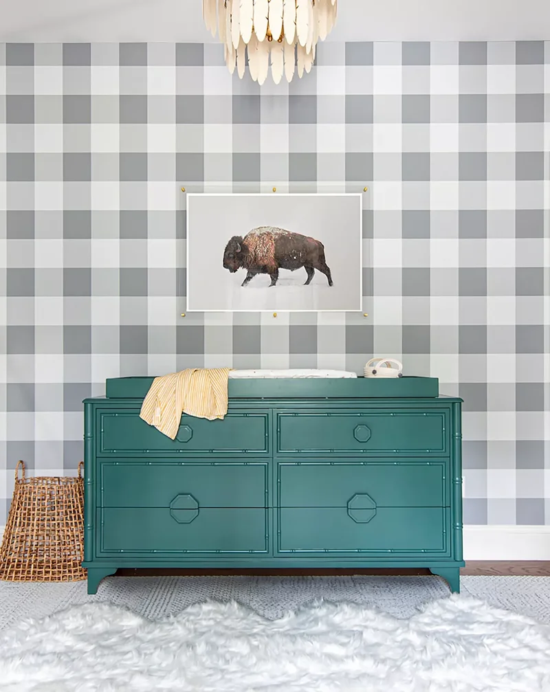 27 Sage Green Nursery Designs for Peaceful Baby Spaces 11 Pair With Patterned Walls