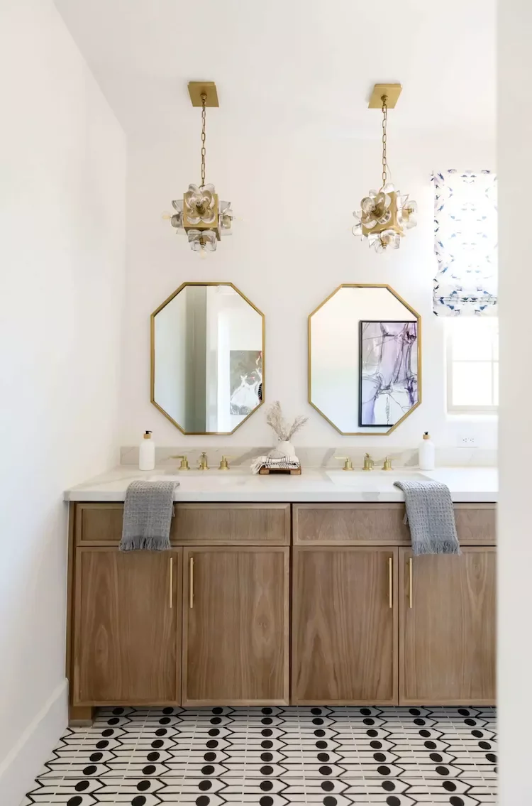 102 Beautiful Bathroom Design Ideas You'll Love to Recreate 8 Pair of Bathroom Mirrors