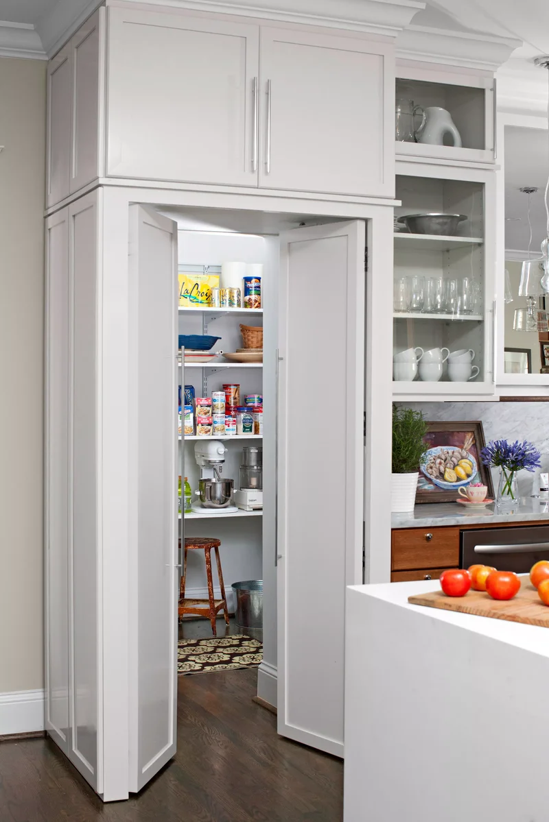 35 Walk-In Pantry Ideas to Maximize Your Storage Space 23 Pantry Cabinet Ideas