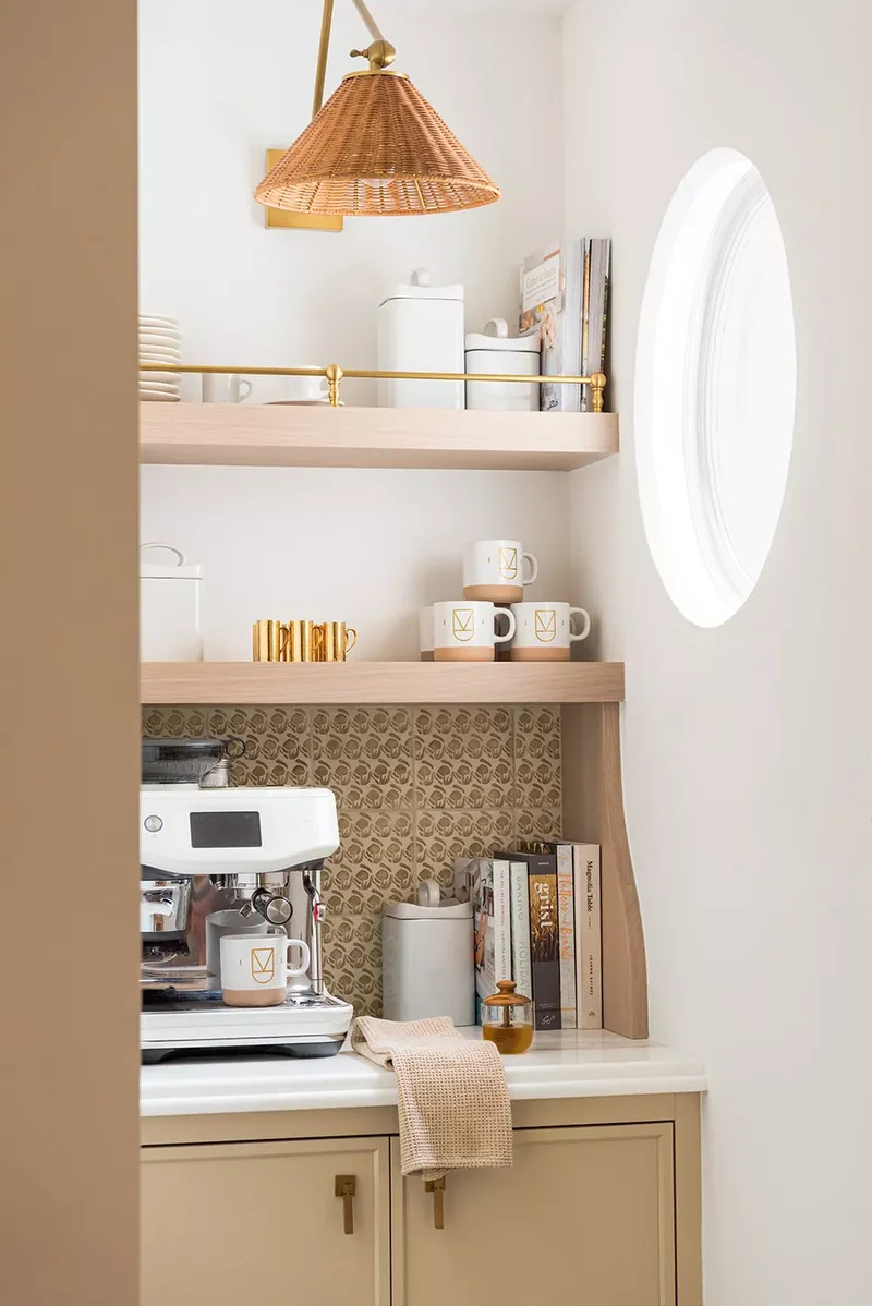 How to Organize Your Kitchen Pantry for Function and Style 6 Pantry Coffee Station