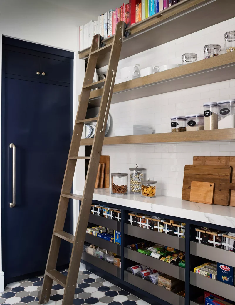 35 Walk-In Pantry Ideas to Maximize Your Storage Space 19 Pantry Drawer Solutions
