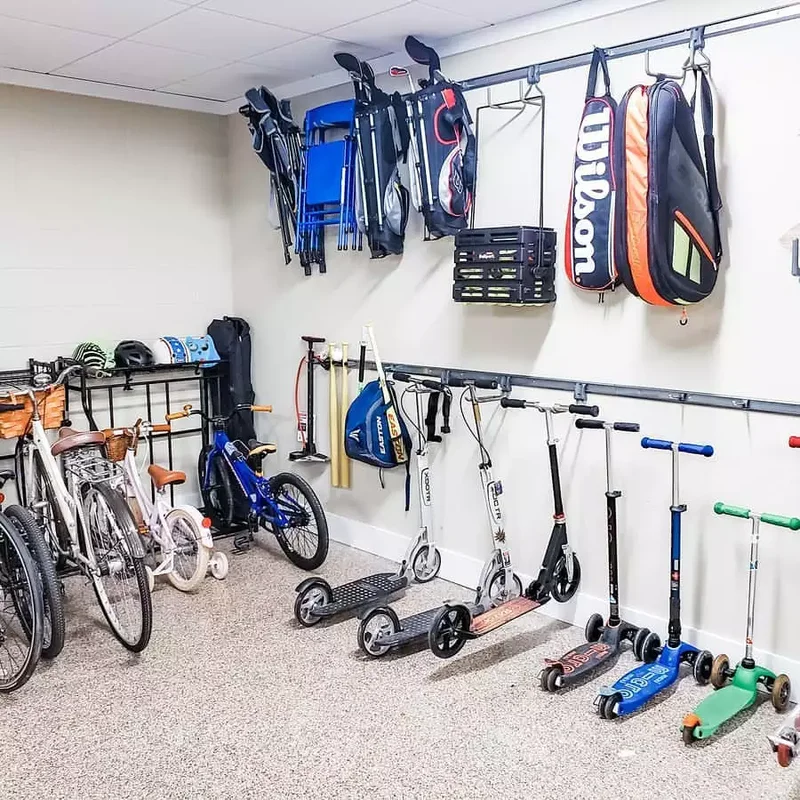 18 Smart Garage Bike Storage Solutions to Maximize Space 9 Park Bikes in a Bike Stand