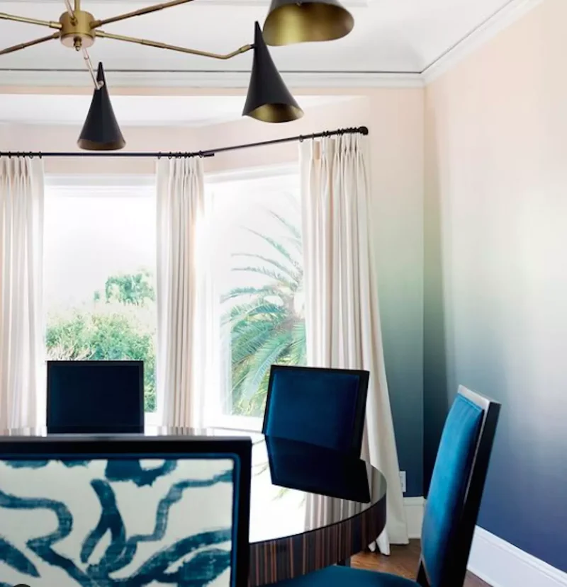 40 Beautiful Blue Dining Rooms You'll Want to Recreate 6 Party in the Back