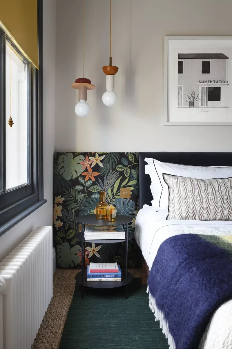 66 Creative Ways to Decorate Above Your Bed Beautifully 27 Pendant Lights