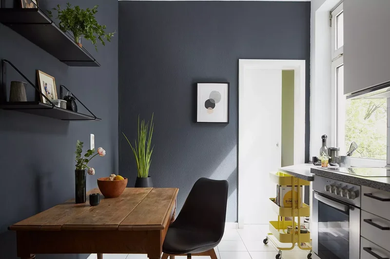 54 Kitchen Decor Ideas Across Multiple Styles to Make Yours 16 Pick a Moody Paint Color