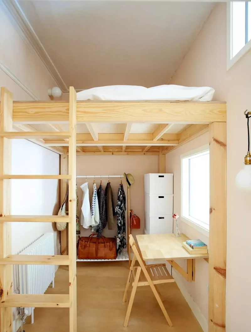 17 DIY Loft Bed Solutions to Maximize Your Small Room Space 17 Pinewood Loft Bed