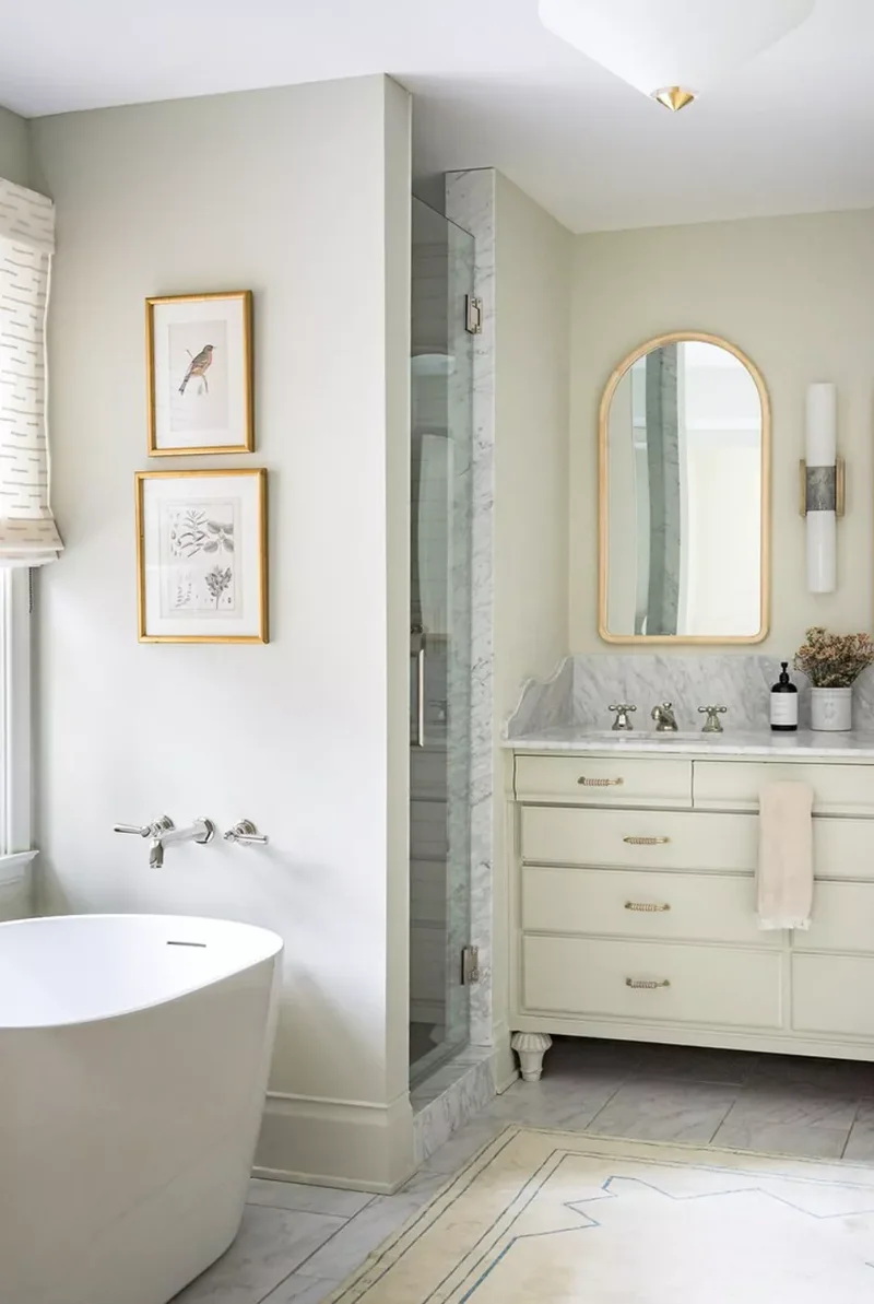 42 Vibrant Bathroom Color Ideas for Small Space Styling 30 Pistachio