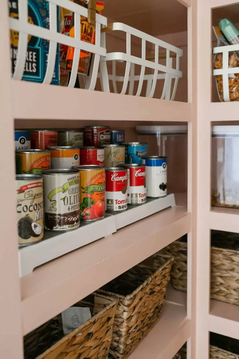 Place Cans on Risers