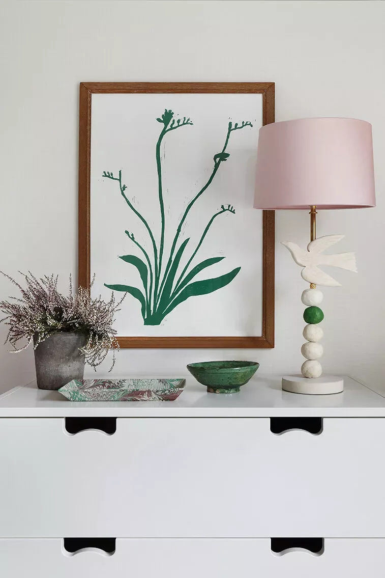 36 Beautiful Dresser Styling Ideas You Need to See Today 19 Place a Decorative Tray or Bowl to Hold Small Accessories
