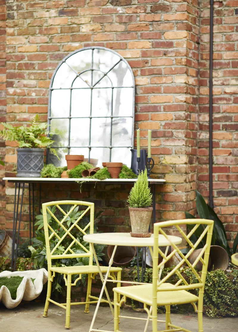 40 Budget-Friendly Backyard Ideas for Any Outdoor Space 30 Place a Mirror Outside