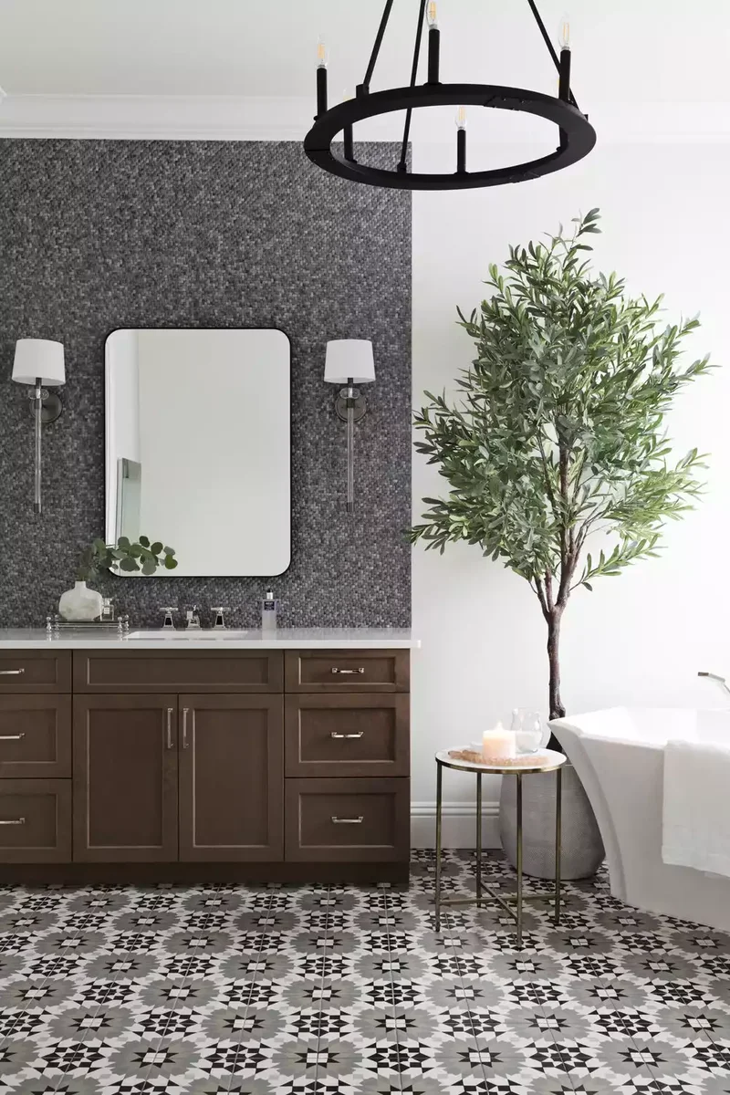 45 Elegant Bathroom Designs That Transform Your Home Spa 24 Plant a Tree