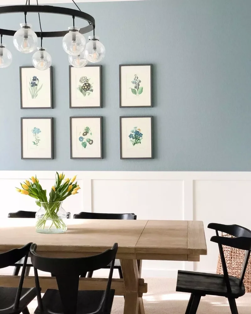 40 Beautiful Blue Dining Rooms You'll Want to Recreate 25 Plants, Please