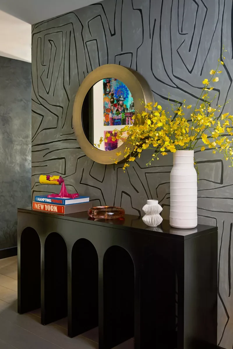 51 Entryway Mirror Ideas That Make Your Space Feel Larger 25 Play With Color