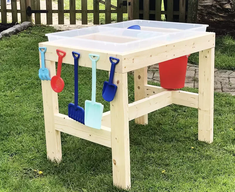40 Budget-Friendly DIY Backyard Projects for Your Dream Oasis 10 Play With Kids At This DIY Sensory Table
