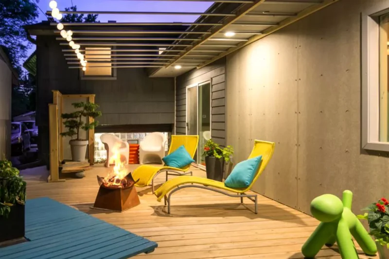 24 Covered Deck Designs to Create Shaded Outdoor Spaces 1 Play With Lighting