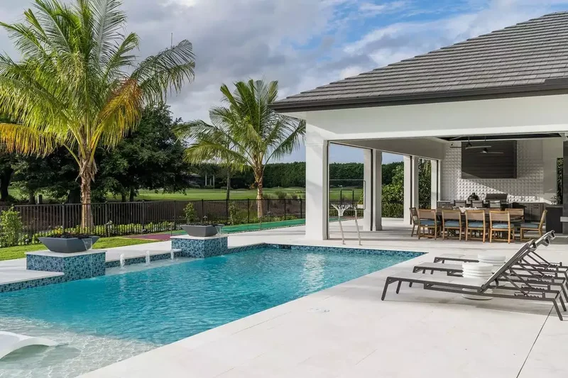 44 Stunning Water Feature Ideas to Transform Your Yard 19 Pool Spouts