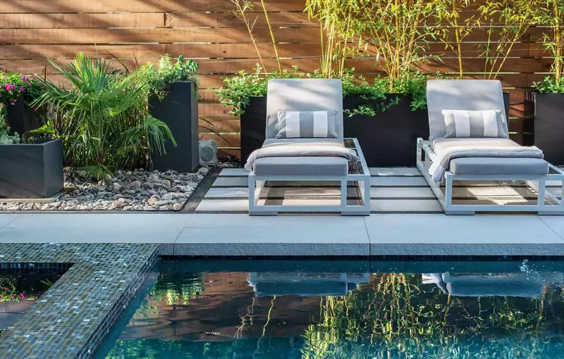 Poolside Patio