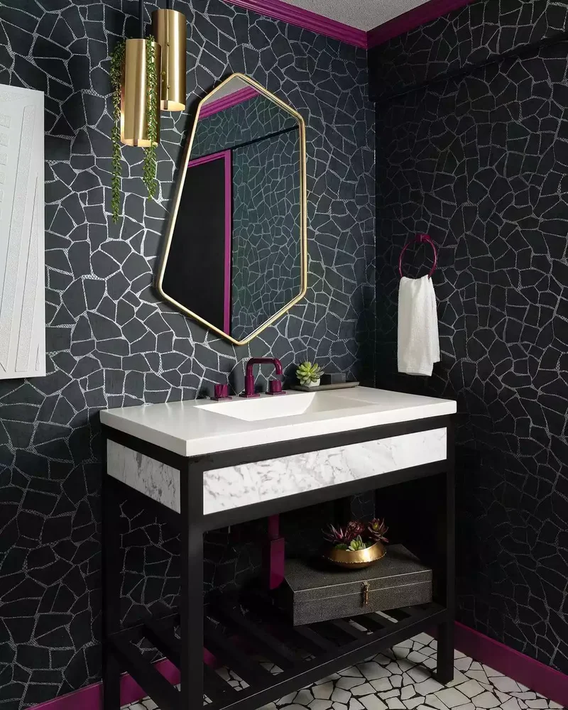 42 Beautiful Purple Bathroom Designs From Soft to Bold 5 Pops of Purple