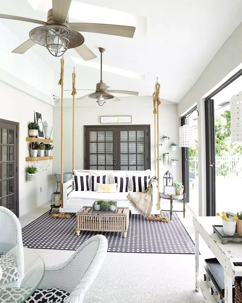 67 Farmhouse Style Ideas for Your Modern Rustic Home 46 Pretty Up the Porch