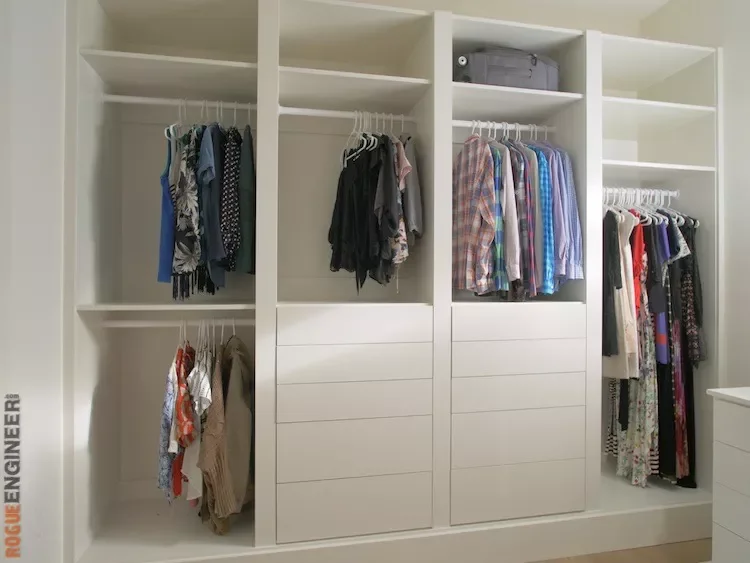 Primary Closet Built-Ins
