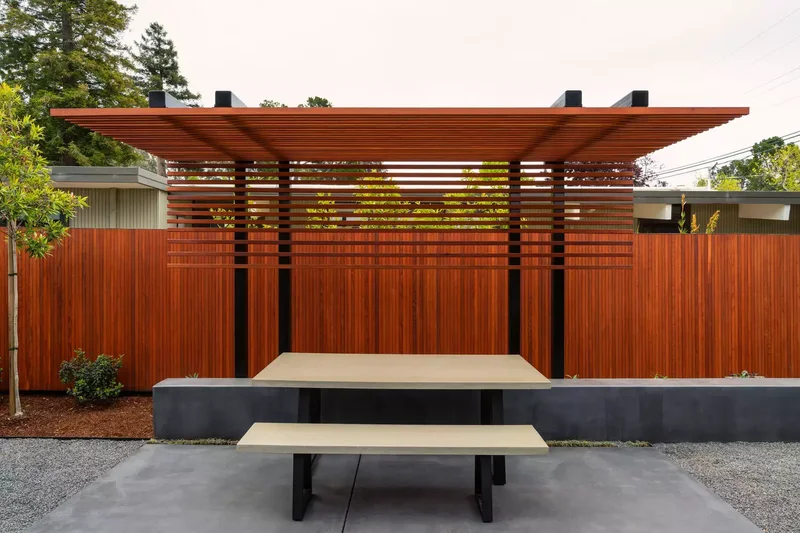 Privacy Fence and Pergola