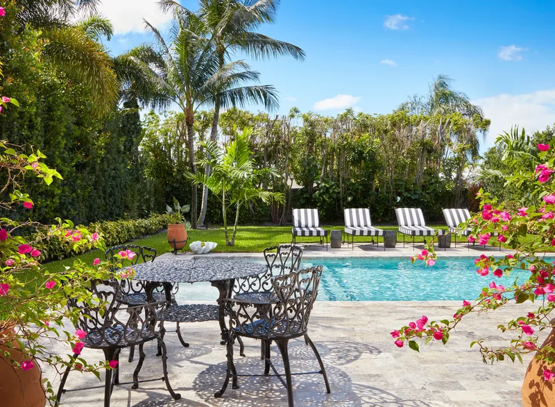 20 Stunning Pool Landscaping Ideas to Design Your Backyard Oasis 16 Provide Plenty of Seating