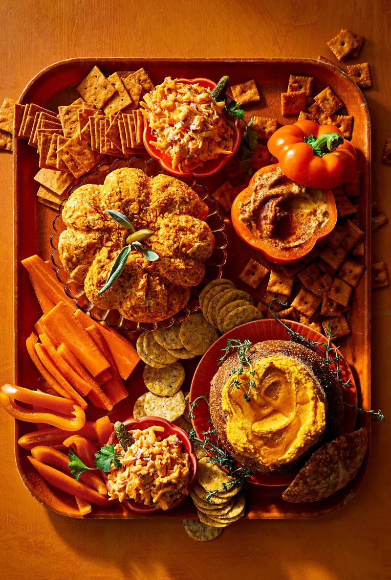 Pumpkin Charcuterie Board