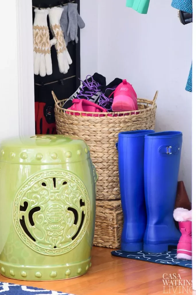 Put Shoes in a Basket