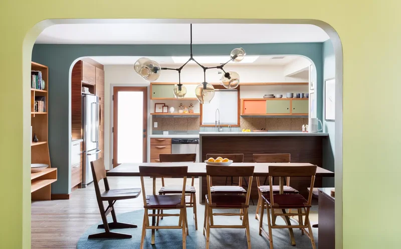 Quirky and Colorful Contemporary Kitchen