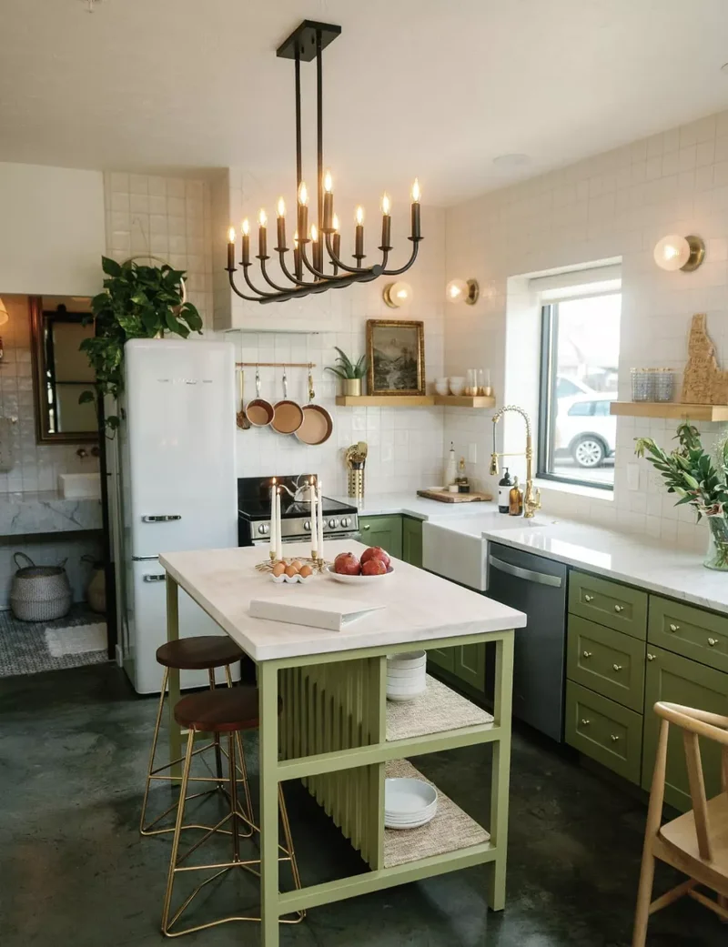 20 Furniture Painting Ideas for Your Next DIY Transformation 17 Refresh the Kitchen Island