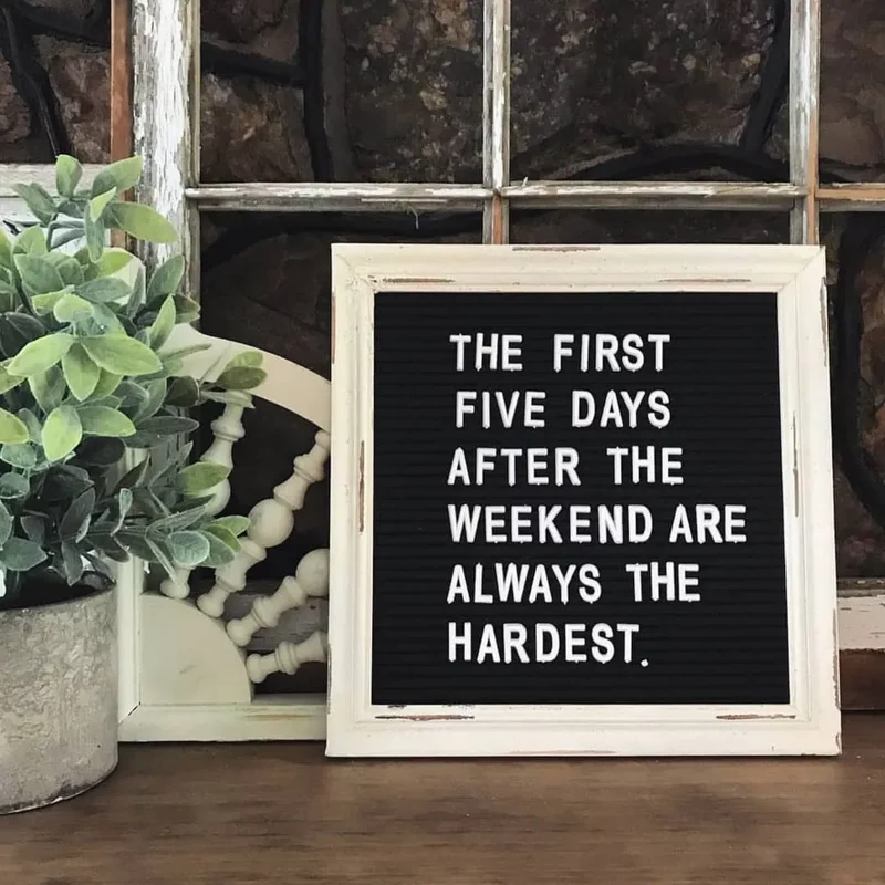 Relatable Letter Board