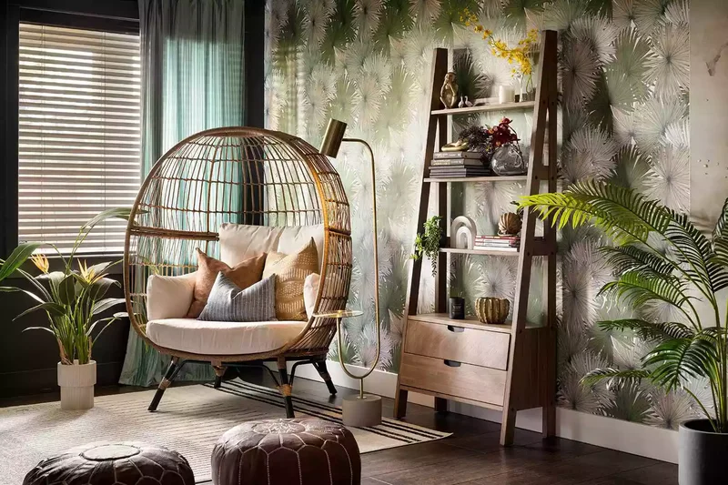 20 Creative Living Room Corner Ideas to Transform Your Space 20 Relax in an Egg Chair