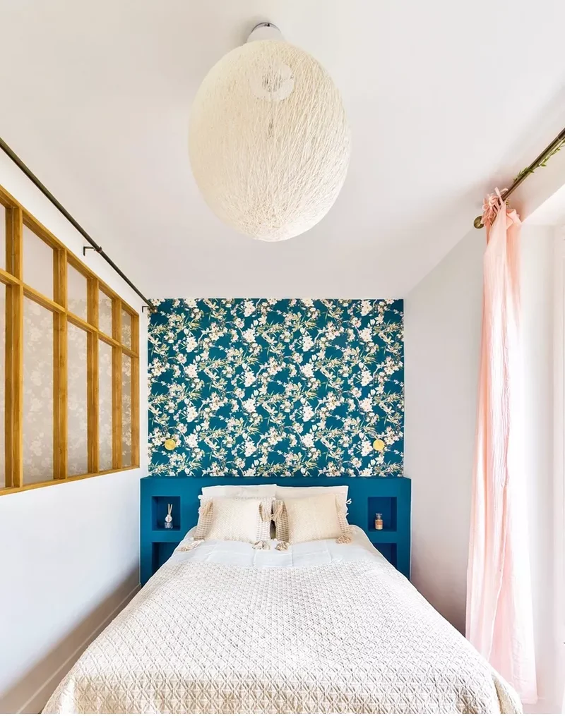 66 Creative Ways to Decorate Above Your Bed Beautifully 51 Removable Wallpaper