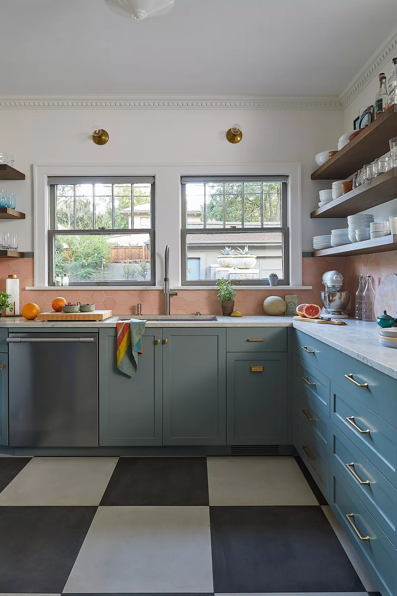 47 Small Kitchen Design Ideas for Maximum Style Impact 39 Remove Upper Cabinets