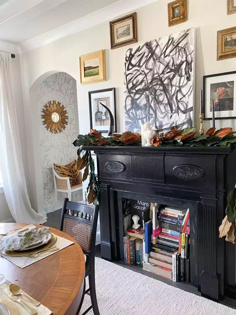 Repurpose the Fireplace