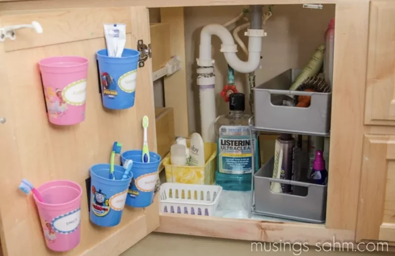 43 Bathroom Storage Solutions for More Space and Style 34 Rethink Toothbrush Storage