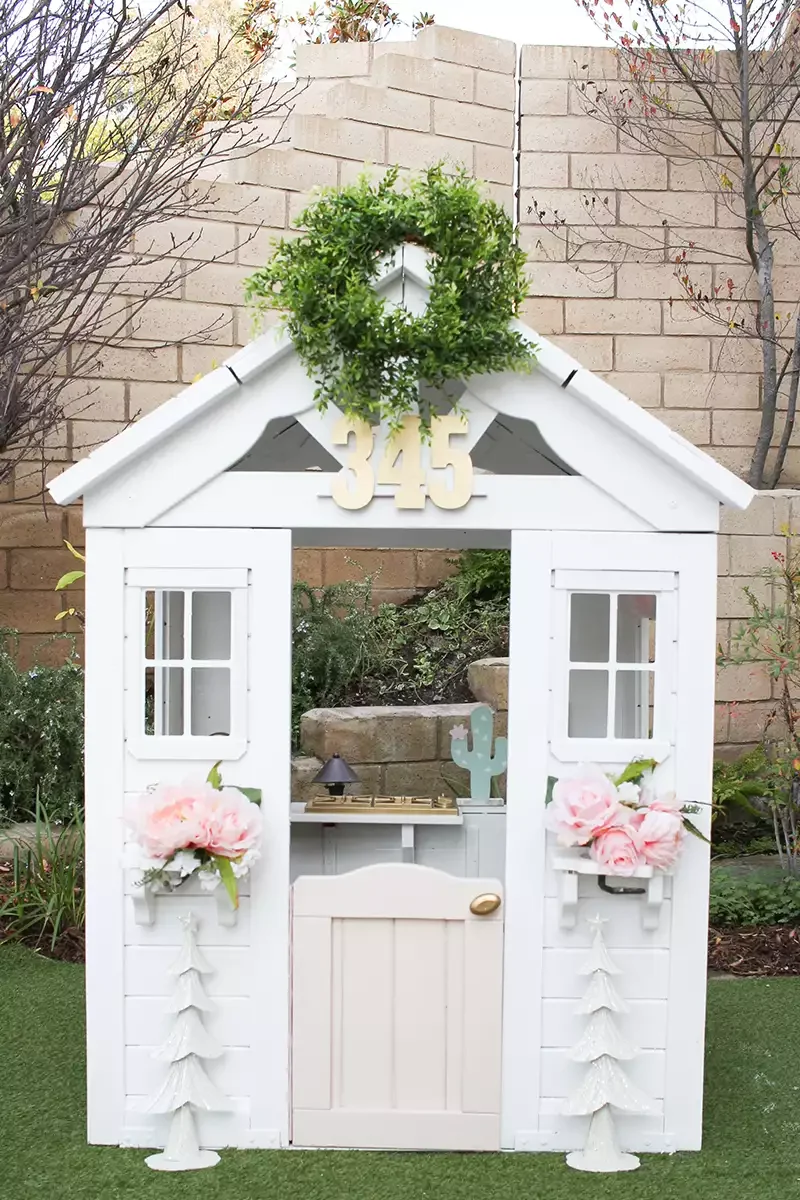 40 Budget-Friendly DIY Backyard Projects for Your Dream Oasis 24 Revamp a Premade Playhouse