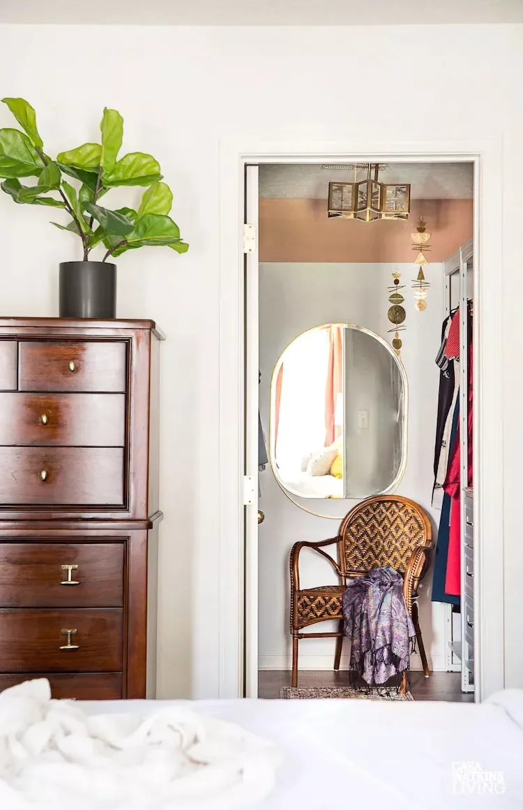24 Glamorous Dressing Room Ideas to Transform Your Space 20 Revamp a Walk-In Closet