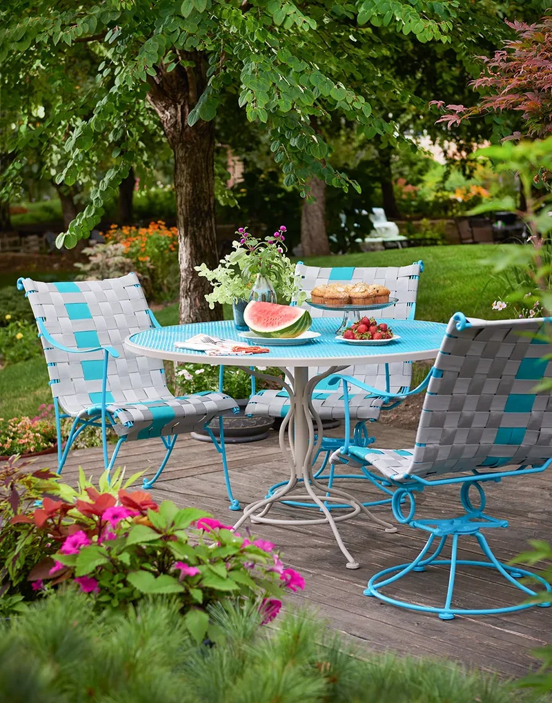 40 Budget-Friendly Backyard Ideas for Any Outdoor Space 27 Revive Old Furniture