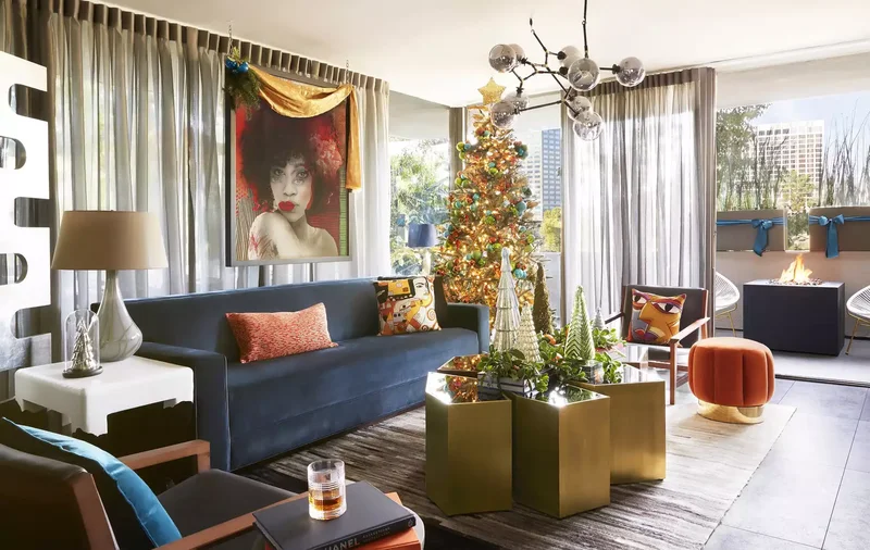 Ribbon-Wrapped Fire Pit