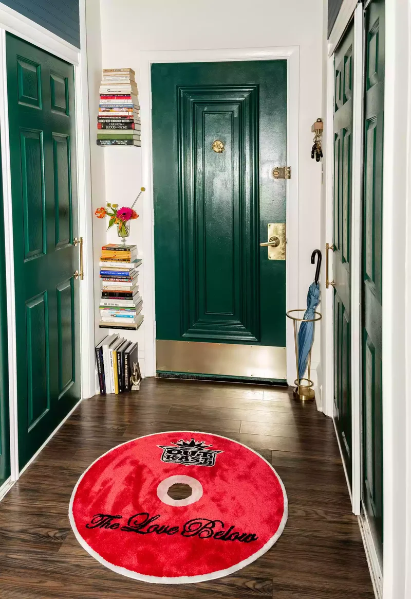 30 Creative Door Painting Ideas for Your Home Interior 21 Rich Emerald