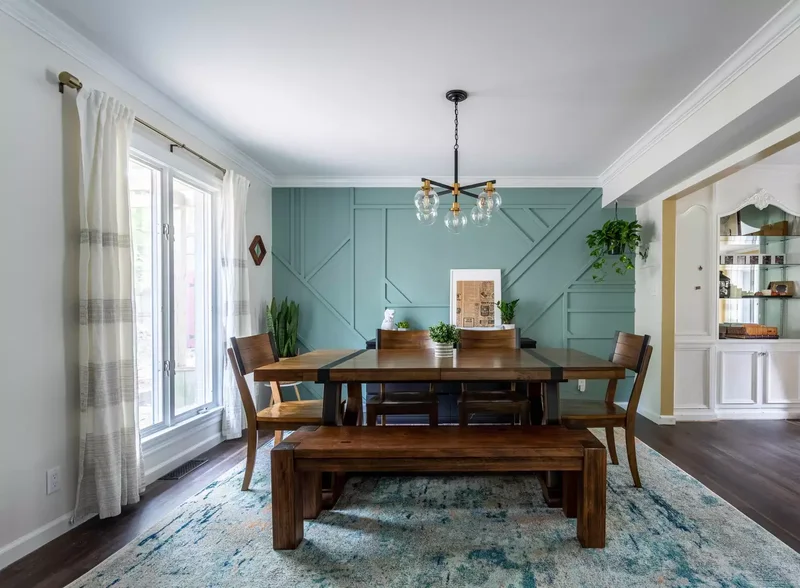 40 Beautiful Blue Dining Rooms You'll Want to Recreate 5 Rockin